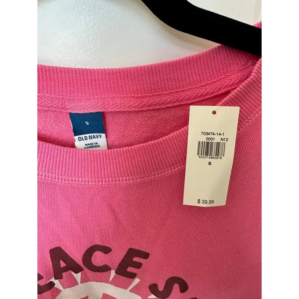 New Old Navy Small Long Sleeve Crewneck Sweatshirt - Picture 2 of 5